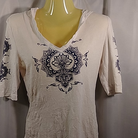 Pick 3👕15  Seven7 hooded T-shirt - Picture 2 of 5